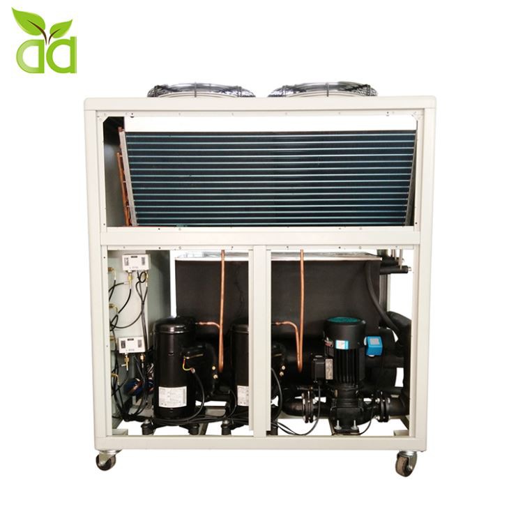 5 Toneladas 20Kw Máquina de Moldagem por Extrusão de Plástico Industrial Sistema de Chiller de Água Arrefecido a Ar