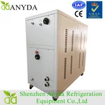 10 Ton 12 Hp Água Refrigerado Refrigerador Do Tanque De Água Industrial Com Torre De Resfriamento