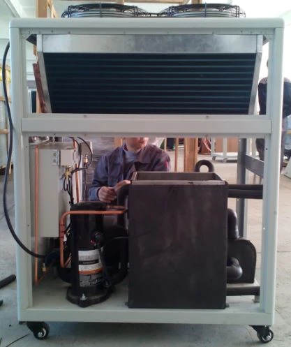 10 Kw 4 Hp Industrial Air Cooling Water Chiller Unit Cooling