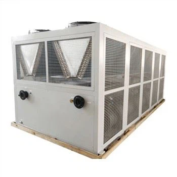 Resfriador de água industrial de 400 kw 150 hp resfriado a ar de parafuso